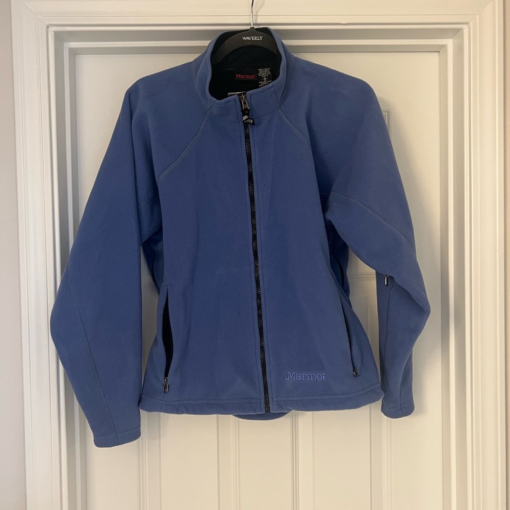 Marmot Women's Periwinkle Zip-Front Fleece Jacket